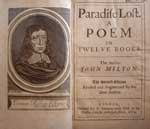 The second edition of Paradise Lost (1674)